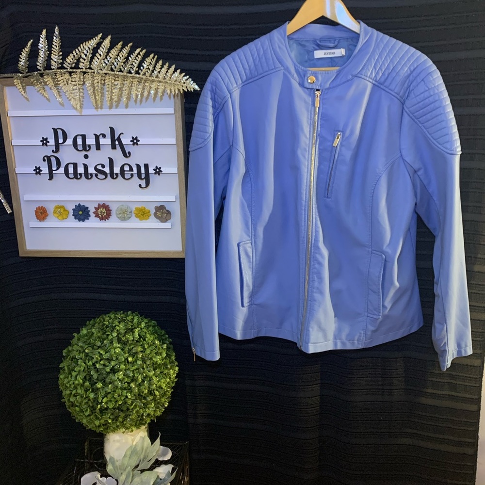 Faux Leather JustFab Spring Jacket